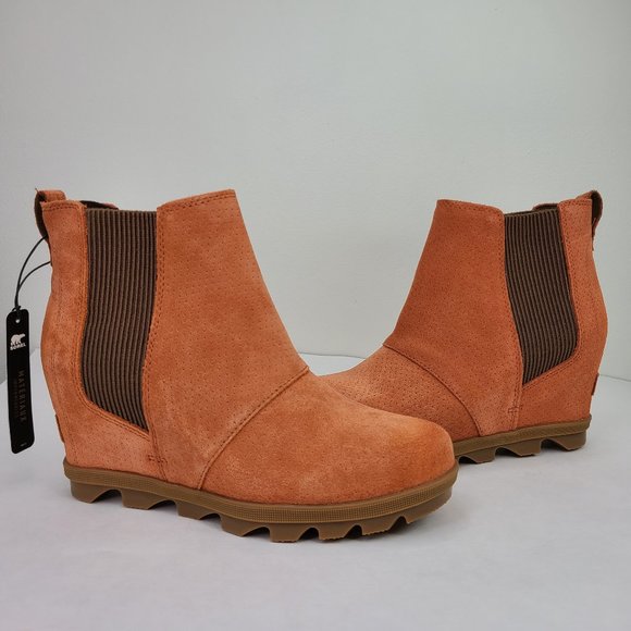 New Sorel Joan of Arctic II Wedge Bootie Teak - Picture 3 of 10